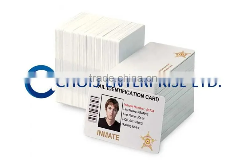 OEM Plain White PVC ID Card