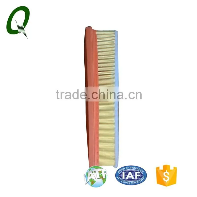 Car filter cartridge for engine air intake system