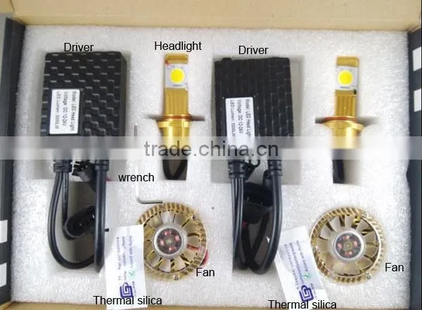 70W H8 LED headlamp kits, China suppliers high lumen H4 LED headlight