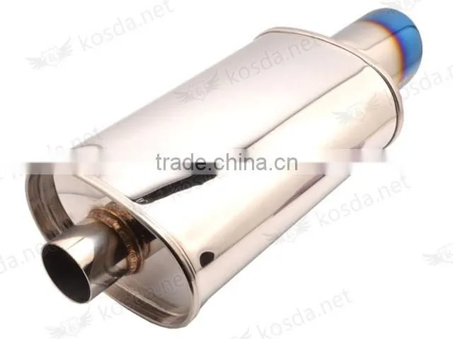Universal Stainless Steel Racing Car Muffler