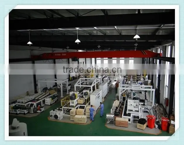 Intelligence high effeciency apet petg sheet extruder