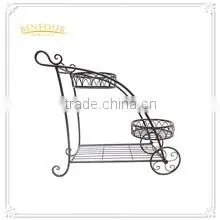 home deco corner stand metal magazine rack