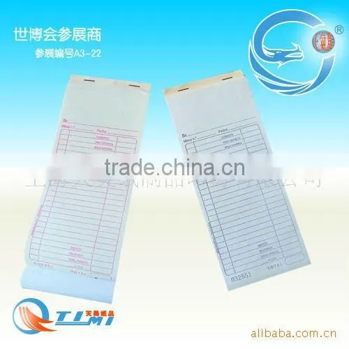 order pads