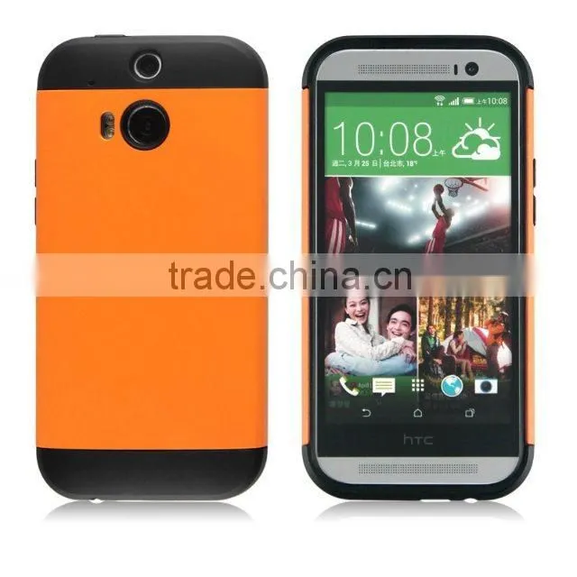 HYBRID SHOCKPROOF TPU MOBILE PHONE CASE COVER FOR HTC ONE M8