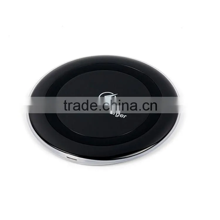 Factory supply electric universal mobile phone qi universal wireless charger for iphone 7