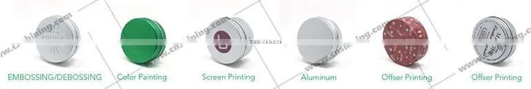 Aluminum Face Cream Jar Container