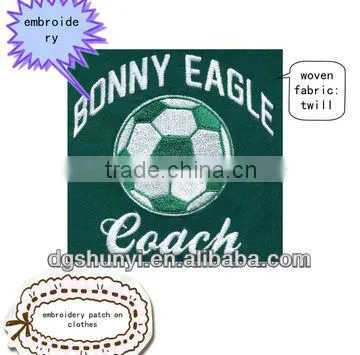 custom embroidery size label