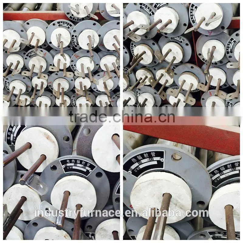 High temperature electric radiant tube