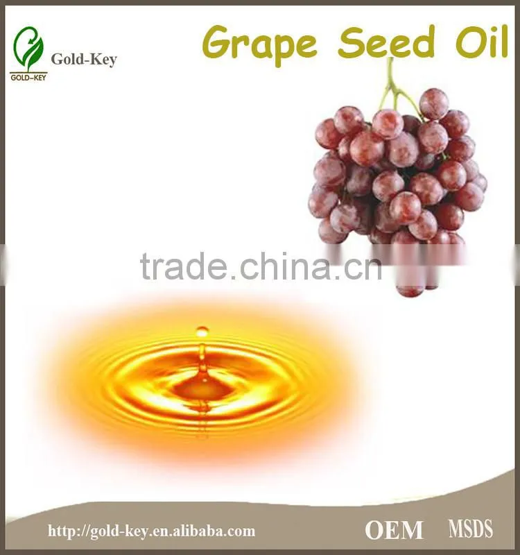 Bulk grape seed oil with MSDS and GMP
