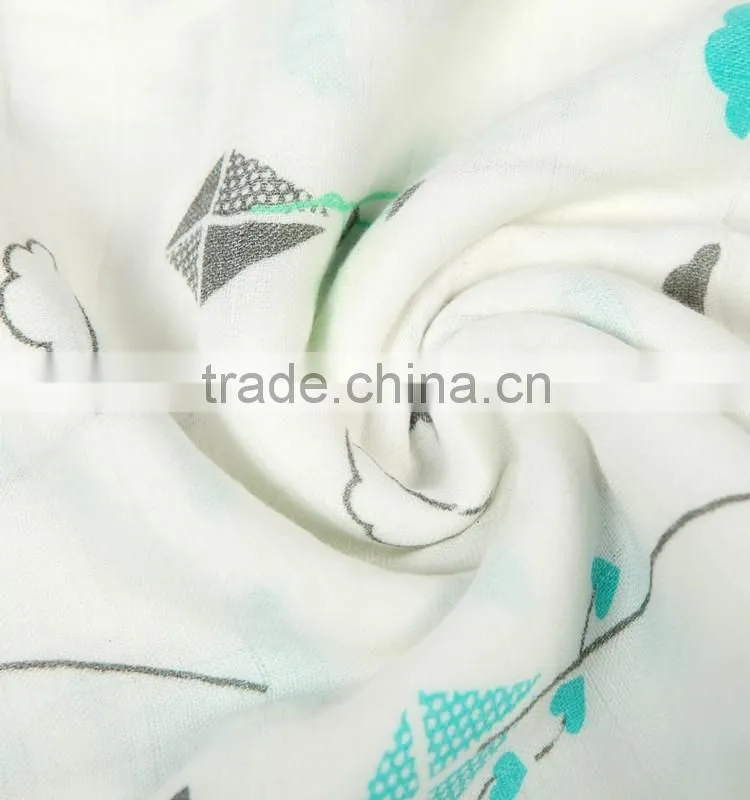 Soft muslin fabric bamboo muslin wraps product