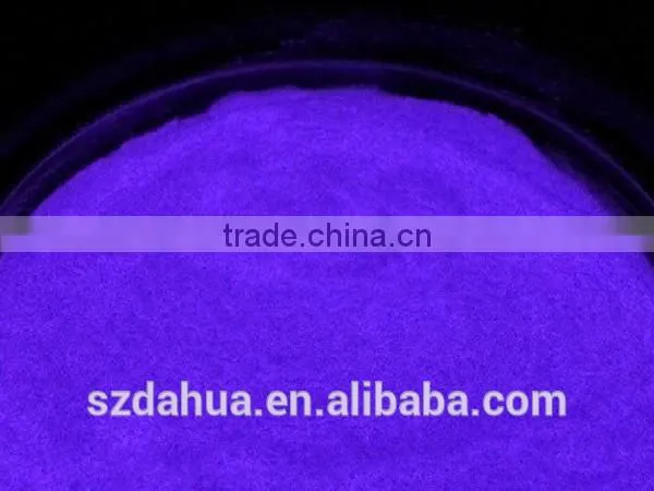 yellow-green glowing powder pigment