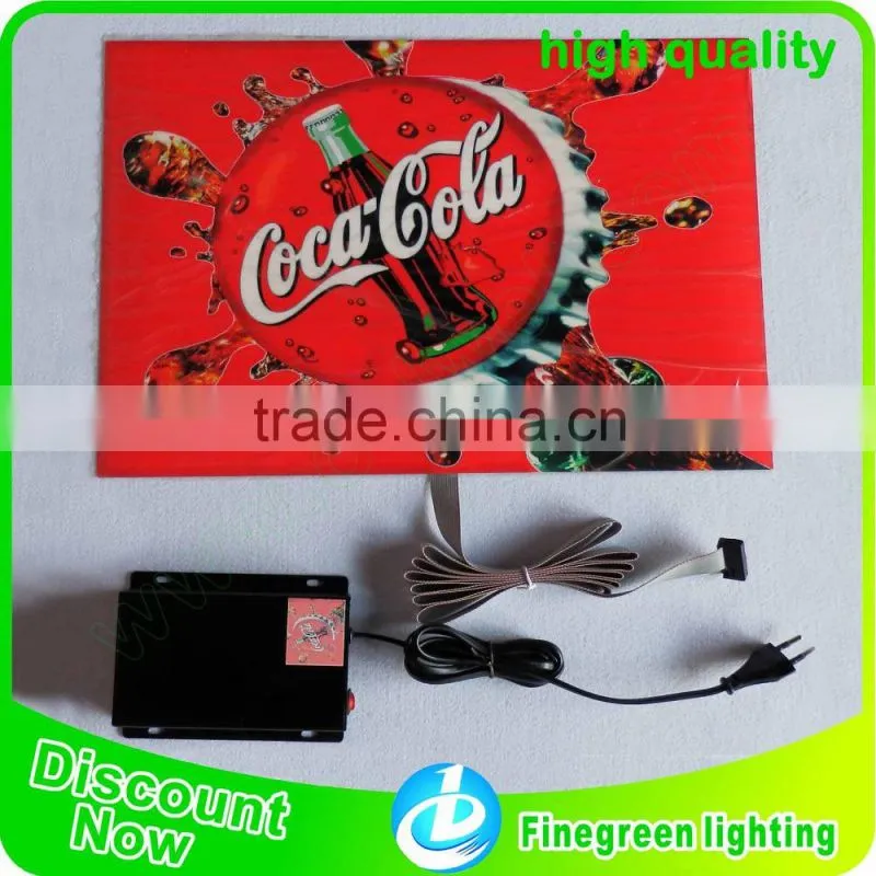 el display stand,el arylic panel stand,el flashing display
