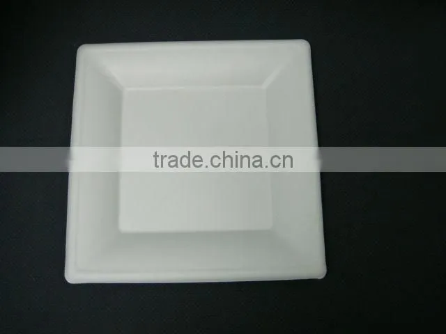 Biodegradable Sugarcane Bagasse Pulp Octagon Plate