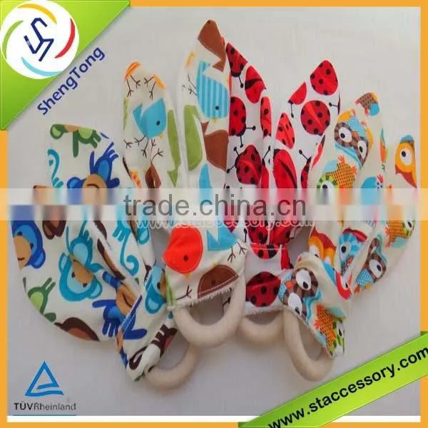 wholesale new product wooden teething ring unfinished wooden ring