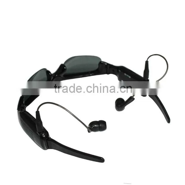 Sport Sunglasses Camera Hidden Vedio DVR Eyewear Glass Voice recorder Camcorder DV With MP3 Player 3107F