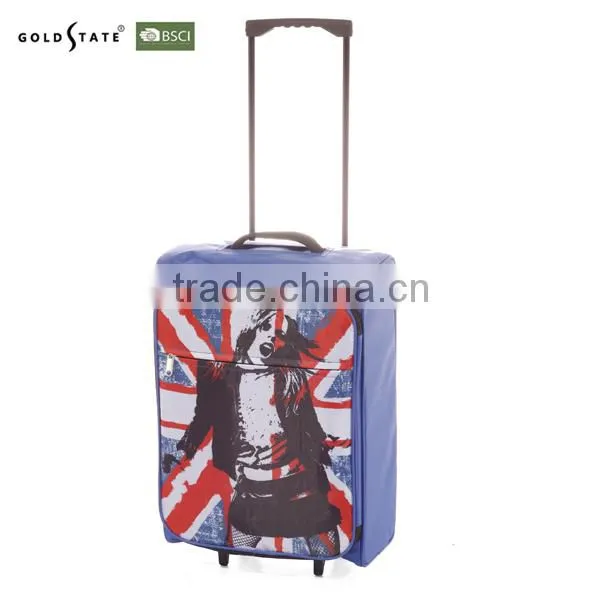 Customized new Luggage with extension trolley
