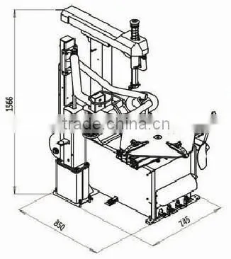 Automatic cheap tire changer with high quality for sale