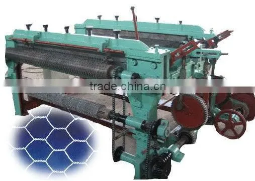 hexagonal wire mesh machine