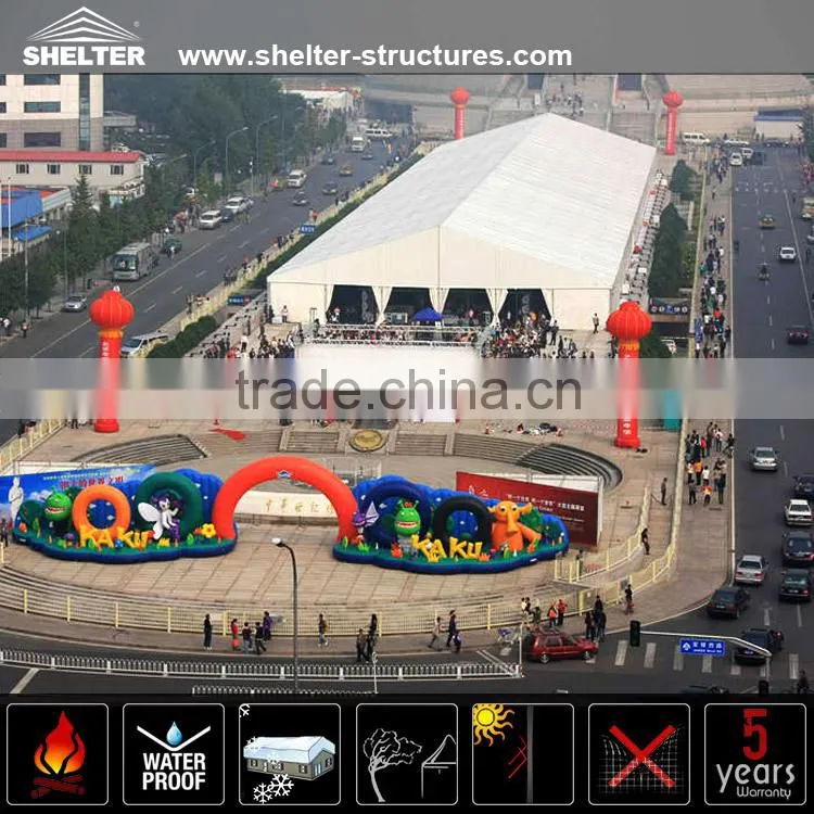 Large church tent 1000 seater by china supplier exhibition tent