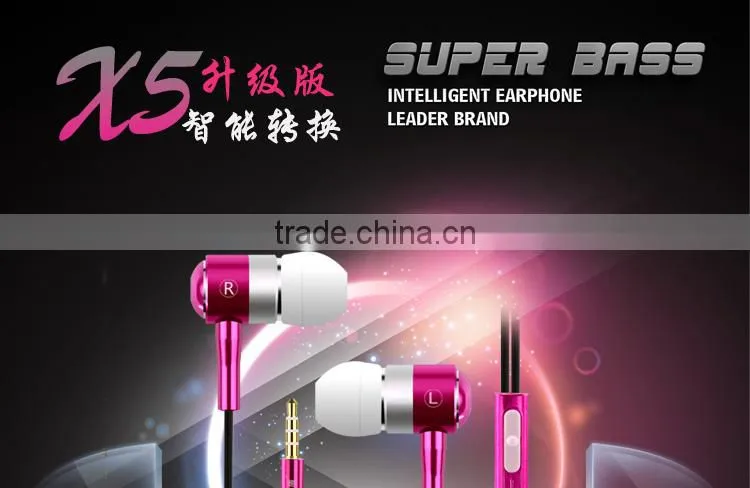 noise cancelling earbud for mobile phone as samsung and iphone