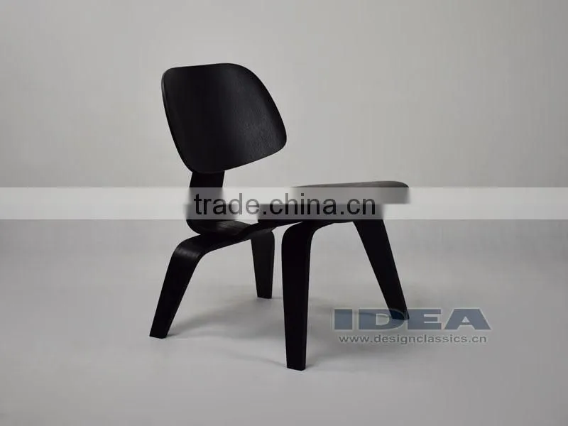 Replica Charles Plywood Lounge Chair - Black Color