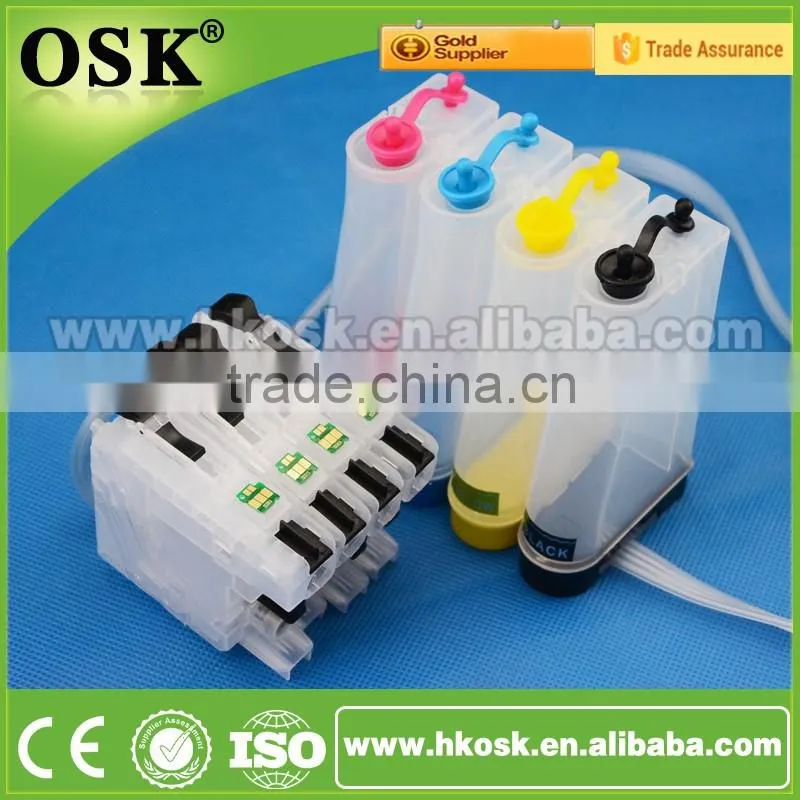 J450dw Empty ciss for Brother LC101 CISS Supply System with ARC Chip