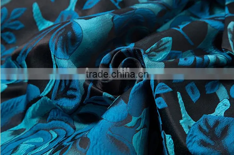 Party dress fabric high denisty fashional polyester dobby satin fabric