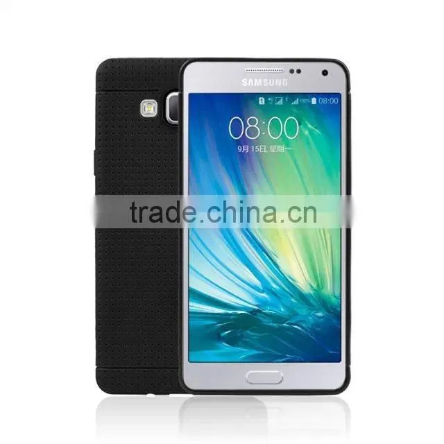 Top selling honeycomb case for samsung A7, soft TPU case for samsung A7 back cover