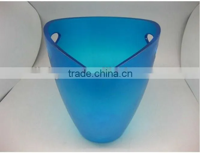 plastic beer ice bucket / plastic ice buckets with lids