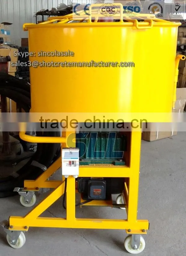 positive mixing mortar mobile self loading diesel Cement mixer