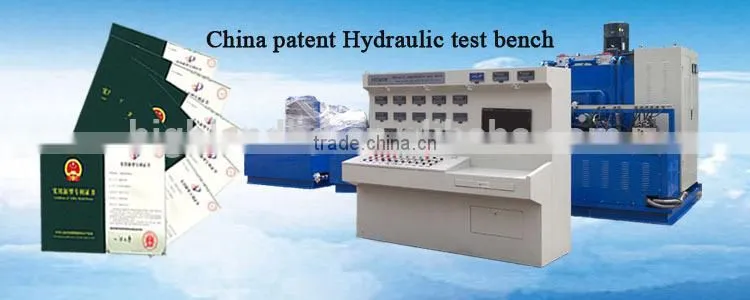 Quality products hydraulic flow test bench