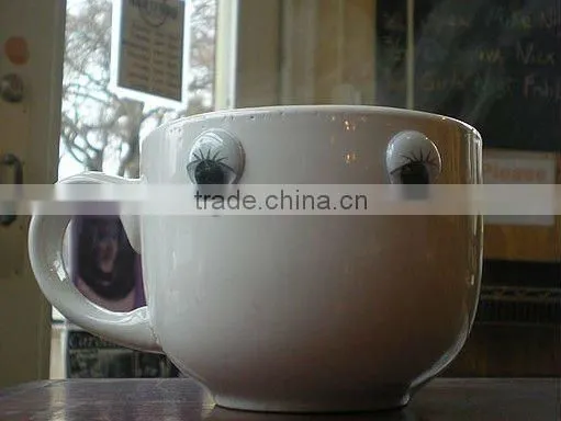 DIY Creativity for kids black with white 30mm moving eyes