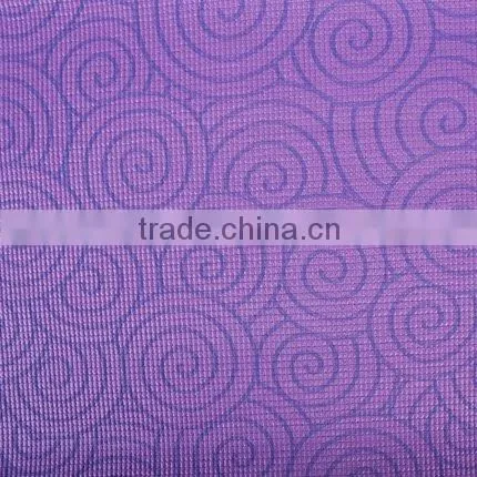 Fashionable Non-slip Yoga Exercise Mat Washable PVC Foam Yoga Mat