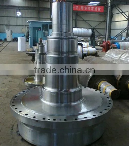 shaft head of paper machine roll