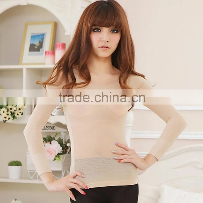 THIN WOMEN'S SEAMLESS UNDERWEAR FITNESS LONG JOHNS