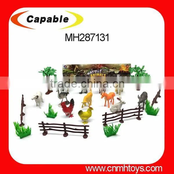 Wholesale various dinosaur plastic toys, mini animal toys