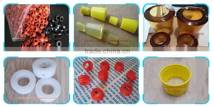 Customerized pu or abs or delrin sleeve bushing for tube