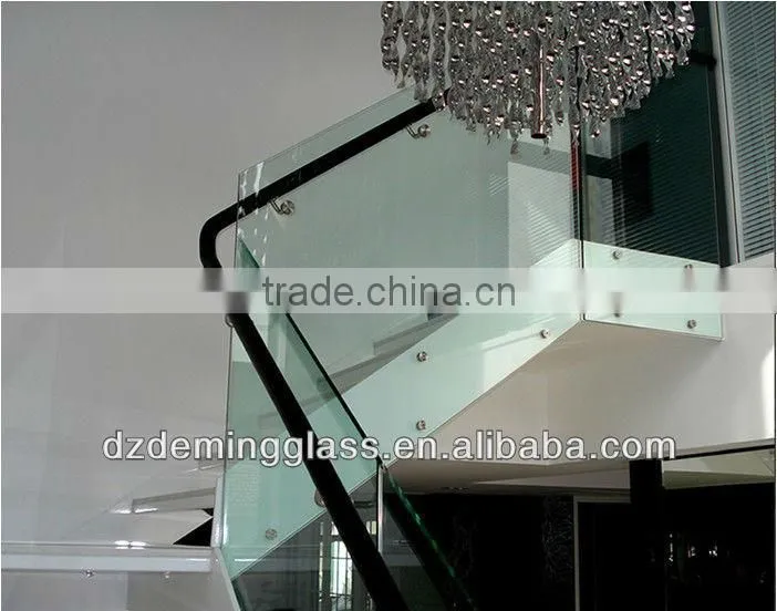 10.38mm Clear Tempered Laminated Glass Panel