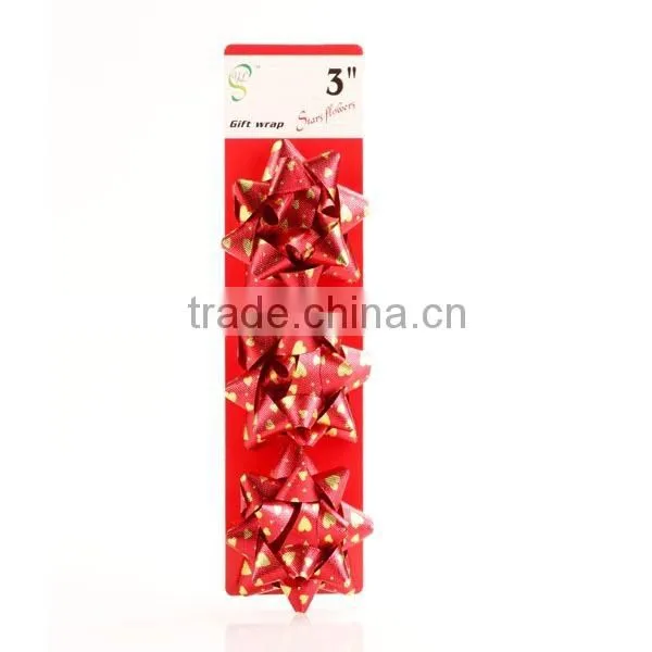 party decoration fancy hair bow with elastic band
