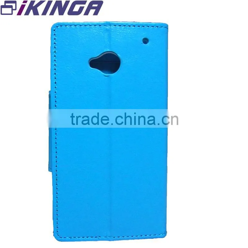 New style projector for htc one,PU leather case for HTC one