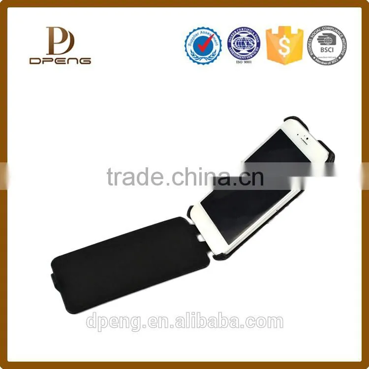 OEM blank leather phone cases flip case for iphone 5s/6