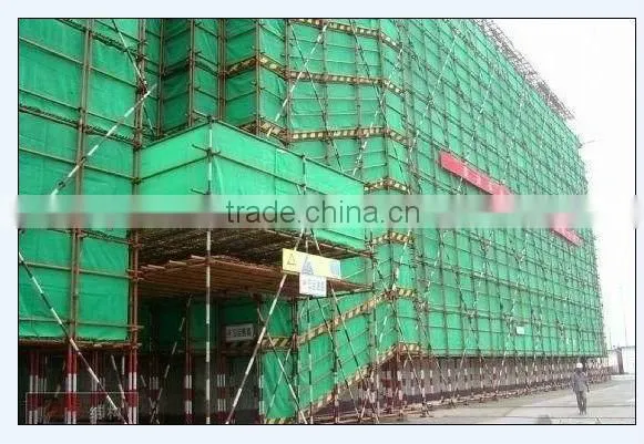 knotless HDPE scaffolding net
