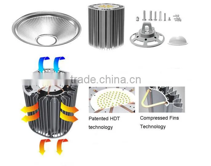200w led bulkhead light fitting