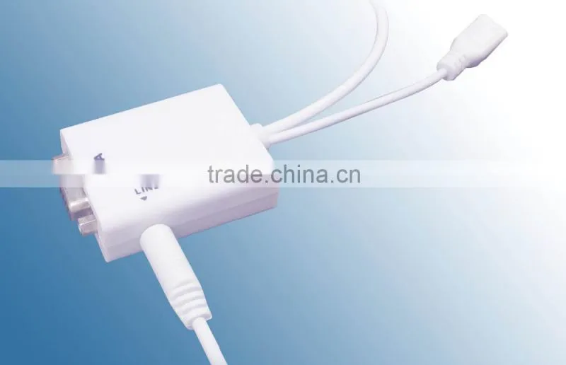 Micro USB 5 pin MHL adaptador VGA + audio for Samsung Galaxy S2 note smart phone