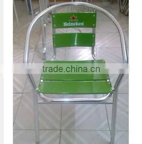 restaurant furniture aliminum modern design relaxing armless wooden dining chair yc055