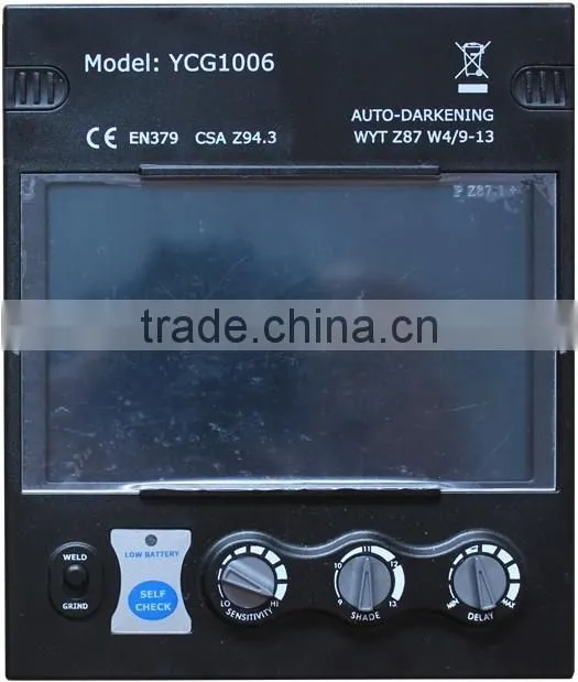 Large viewing welding filter