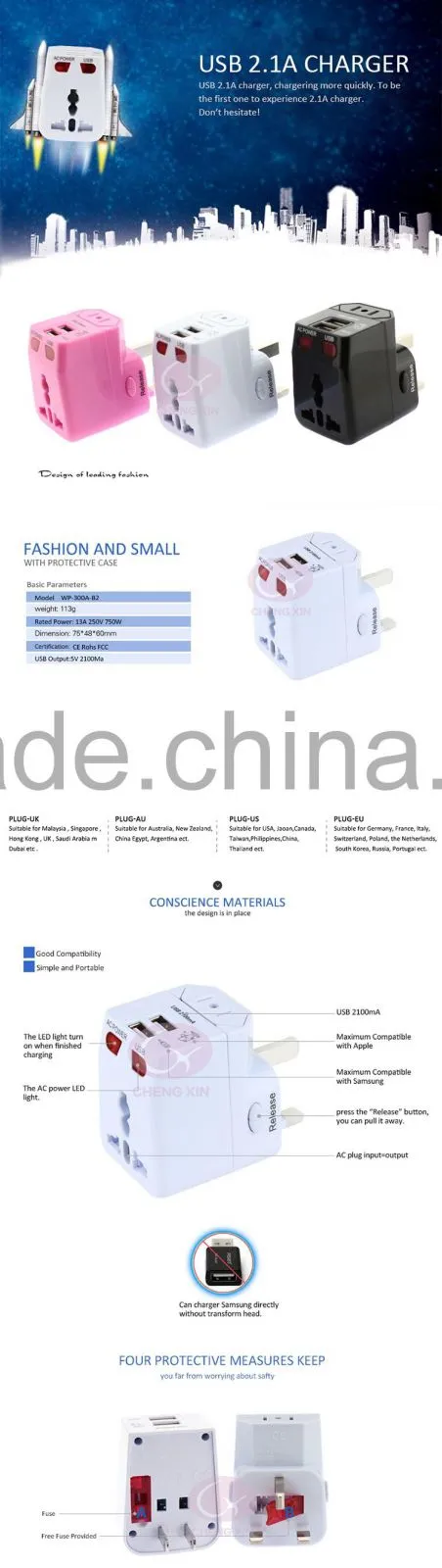 accessory mobile phone batteries ac to dc power travel adapter converter