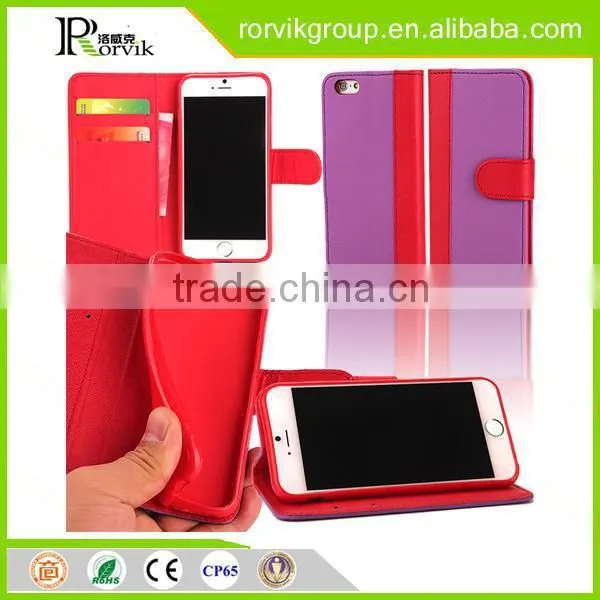 desk phone holder case leather with great price for iPhone 6 4.7 inch