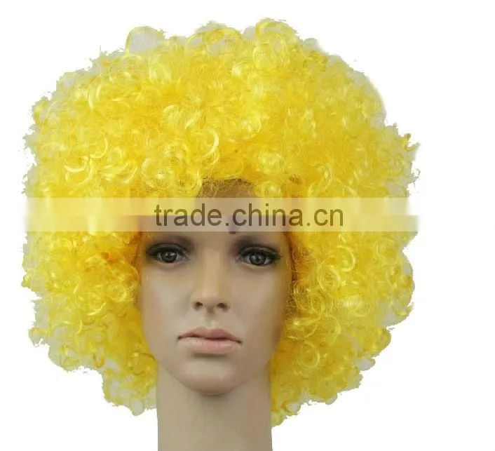 sports fan wig football wig customer party wigs