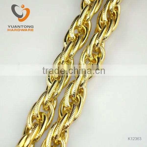 Colorful rope chain for jewelry accessory and decoration